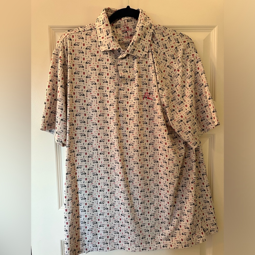 Rhoback Golf Cart, Clubs, and Transfusion Polo